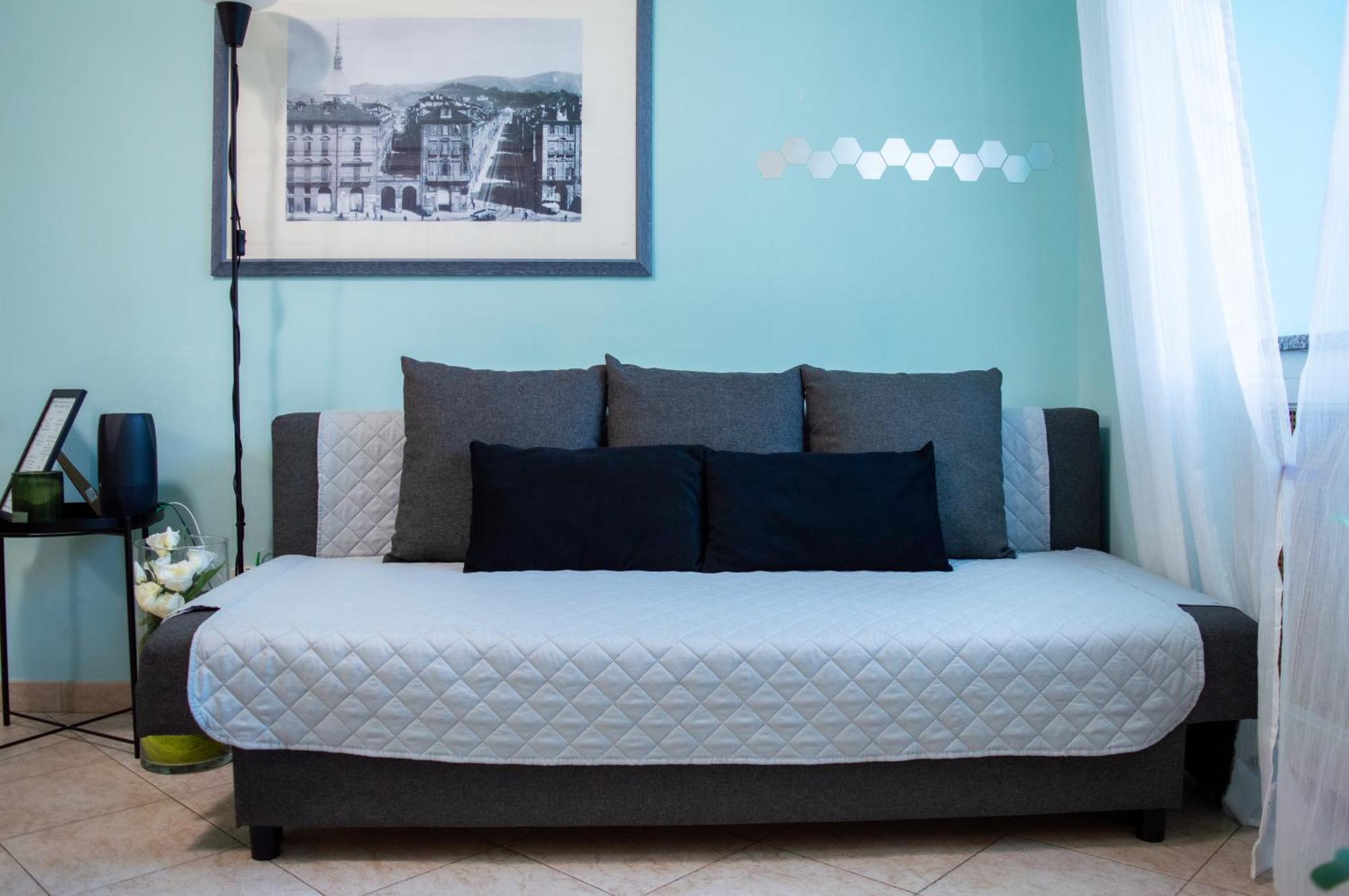 Apartament H7 Attico Blu Quadrilatero Romano Pochi Passi Dal Museo Egizio Turyn Zewnętrze zdjęcie