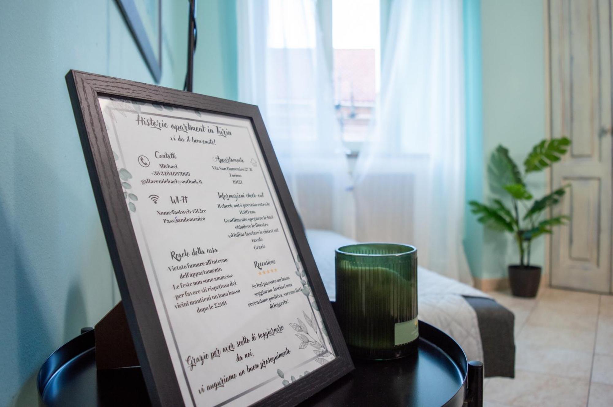 Apartament H7 Attico Blu Quadrilatero Romano Pochi Passi Dal Museo Egizio Turyn Zewnętrze zdjęcie